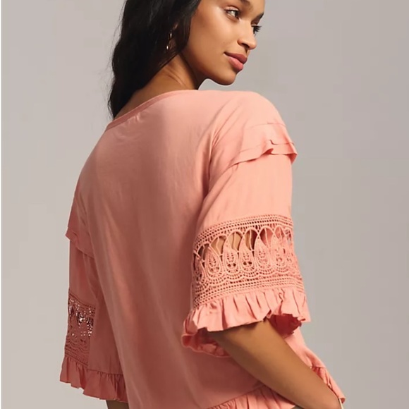 NWT Anthropologie Sonoma ruffled top by Tiny. - Picture 6 of 16